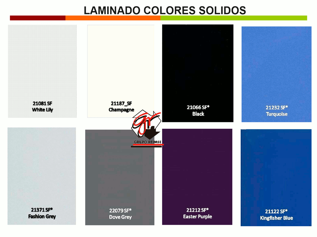 Laminados Colores Sólidos