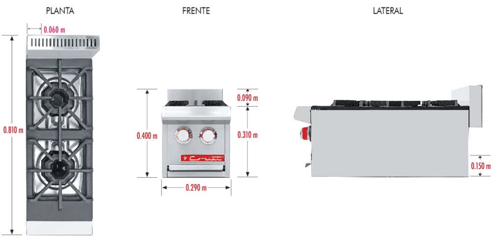 Parrilla PCV-2 MASTER - Imagen 6