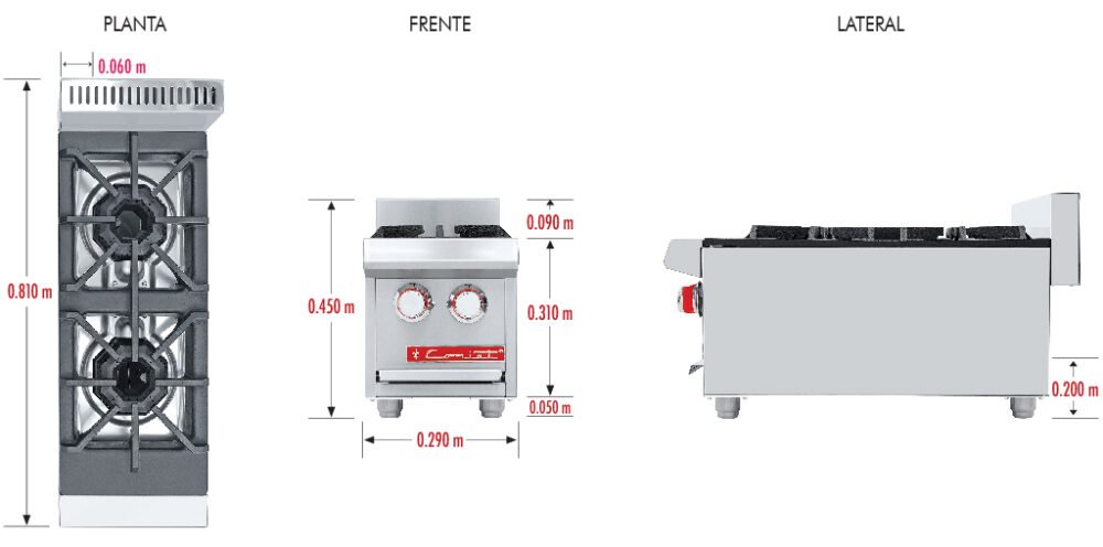 Parrilla PCV-2 MASTER - Imagen 5