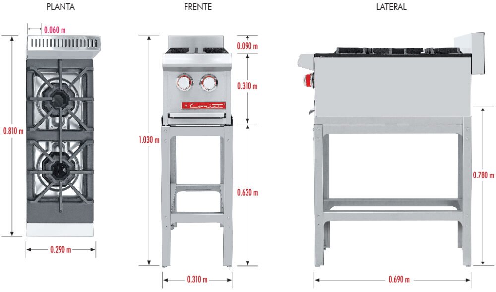 Parrilla PCV-2 MASTER - Imagen 4