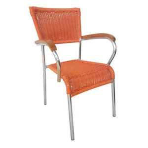 Silla de Aluminio Tejida AT-6025