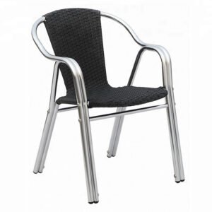 Silla de Aluminio Tejida AT-6034