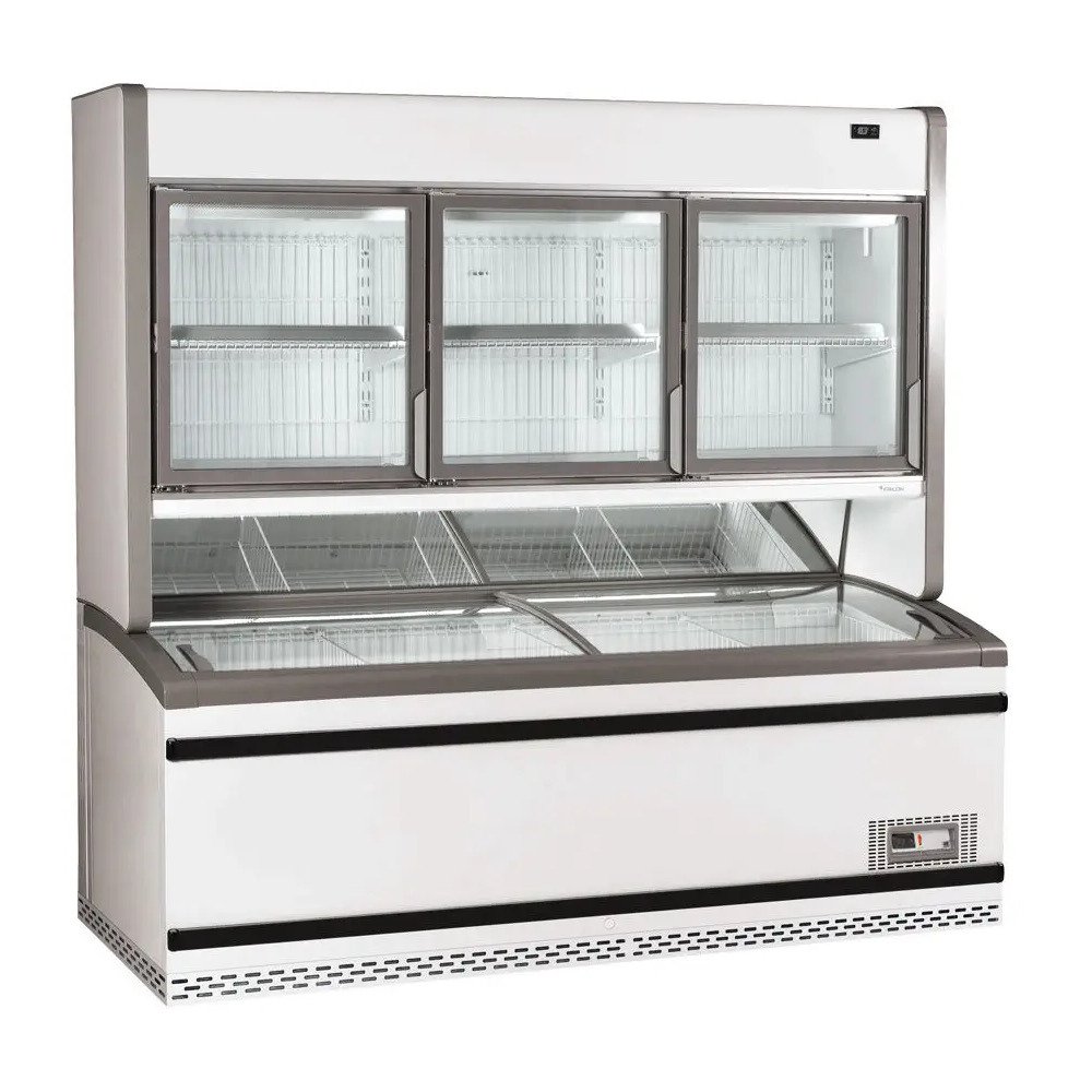 Exhibidor Refrigerado Doble Temperatura Combi-2200