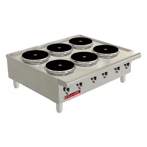 Parrilla Eléctrica de 6 Quemadores PCV-6E