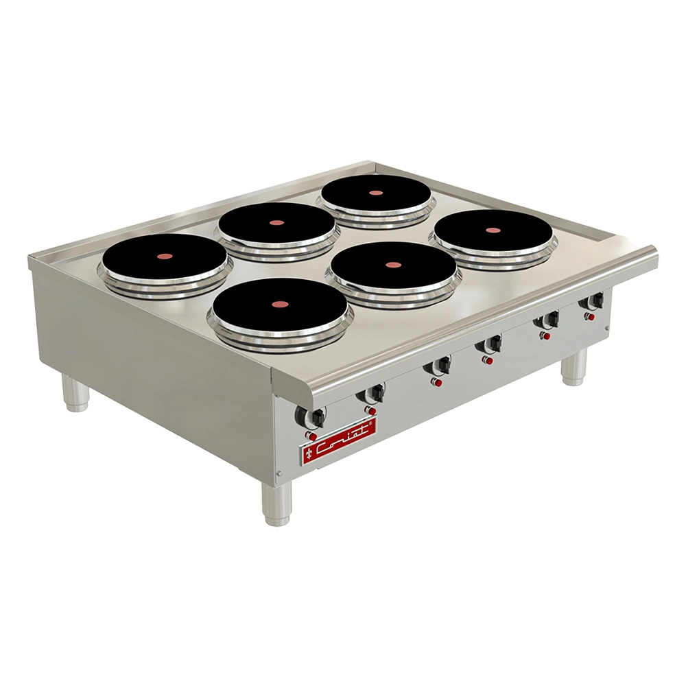 Parrilla Eléctrica de 6 Quemadores PCV-6E