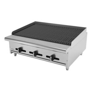 Asador AECRB-36 con Piedra Volcánica