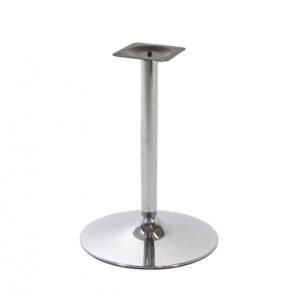 Base de Mesa Plato Cromado CB101