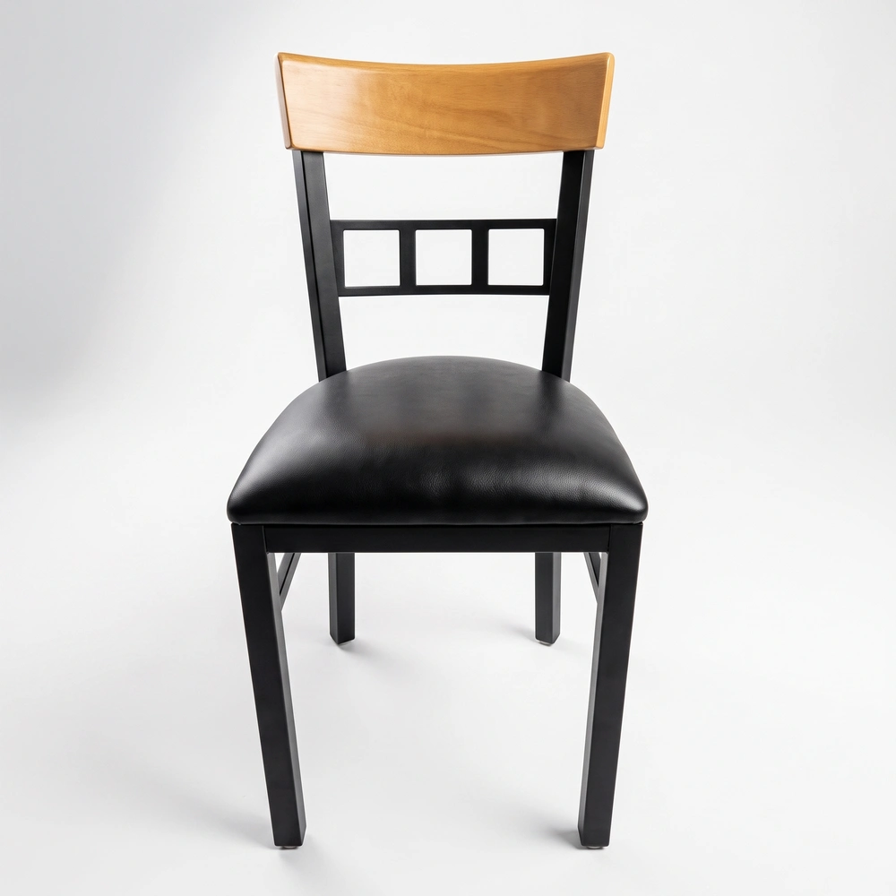 Silla de Madera y Acero para Restaurante 2060 - Imagen 2