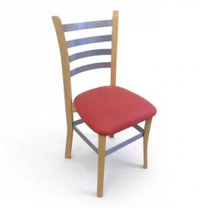 Silla de Madera y Acero para Restaurante 160