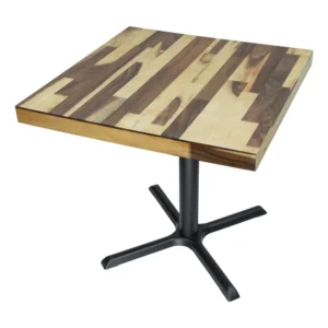 Mesa de Parota para Restaurante MECPAR2-TB12 para restaurante
