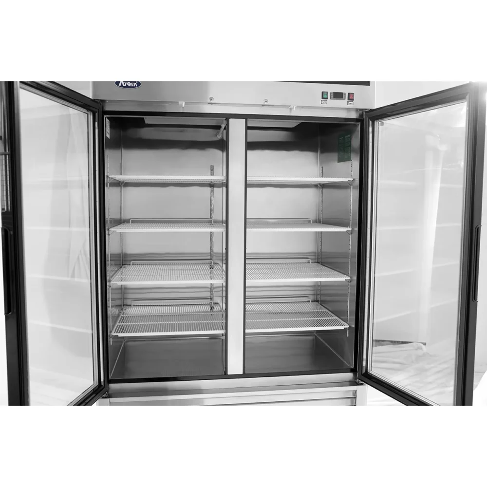Congelador Acero Inox Puertas de Cristal MCF8703ES - Imagen 3