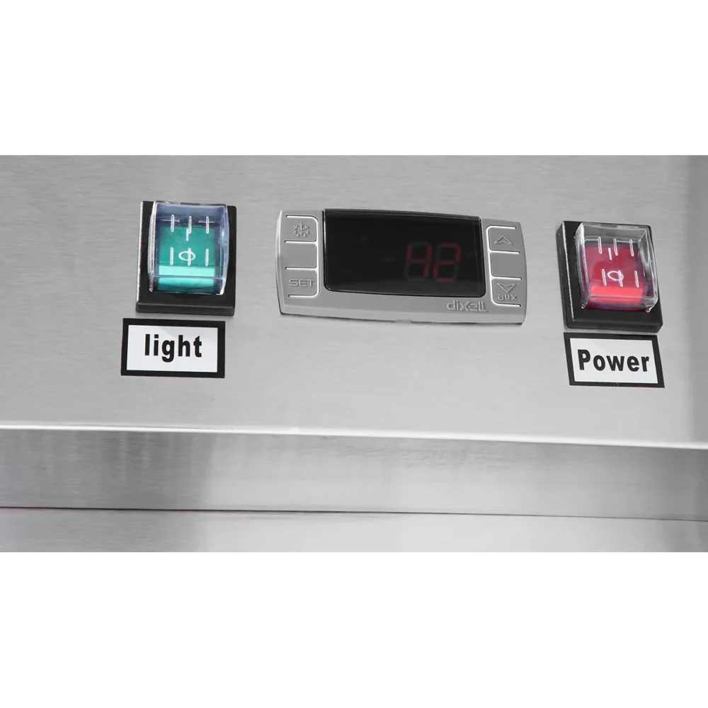 Congelador Acero Inox Puertas de Cristal MCF8703ES - Imagen 6