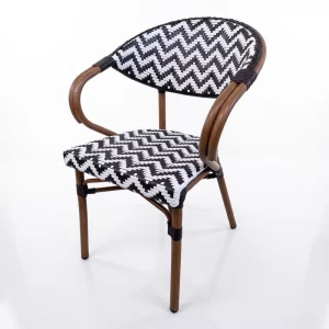 Silla de Aluminio Tejida SR-2671