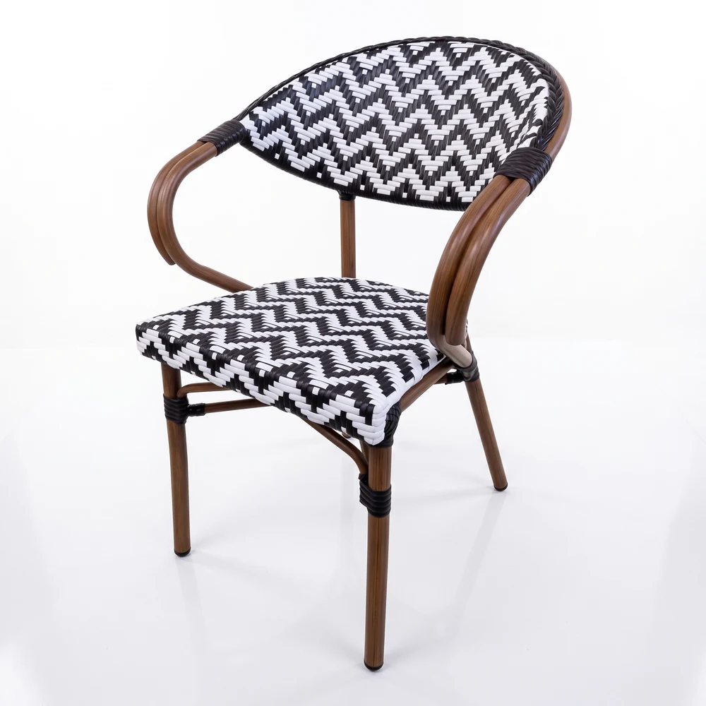 Silla de Aluminio Tejida SR-2671