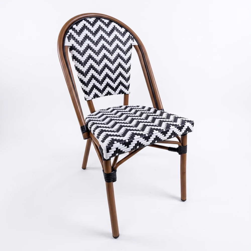 Silla de Aluminio Tejida SR-2673